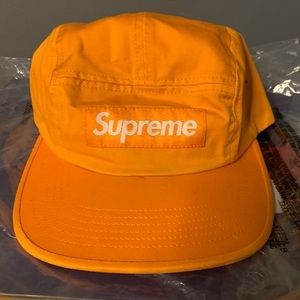 Supreme baseball cap (orange). New and never worn.